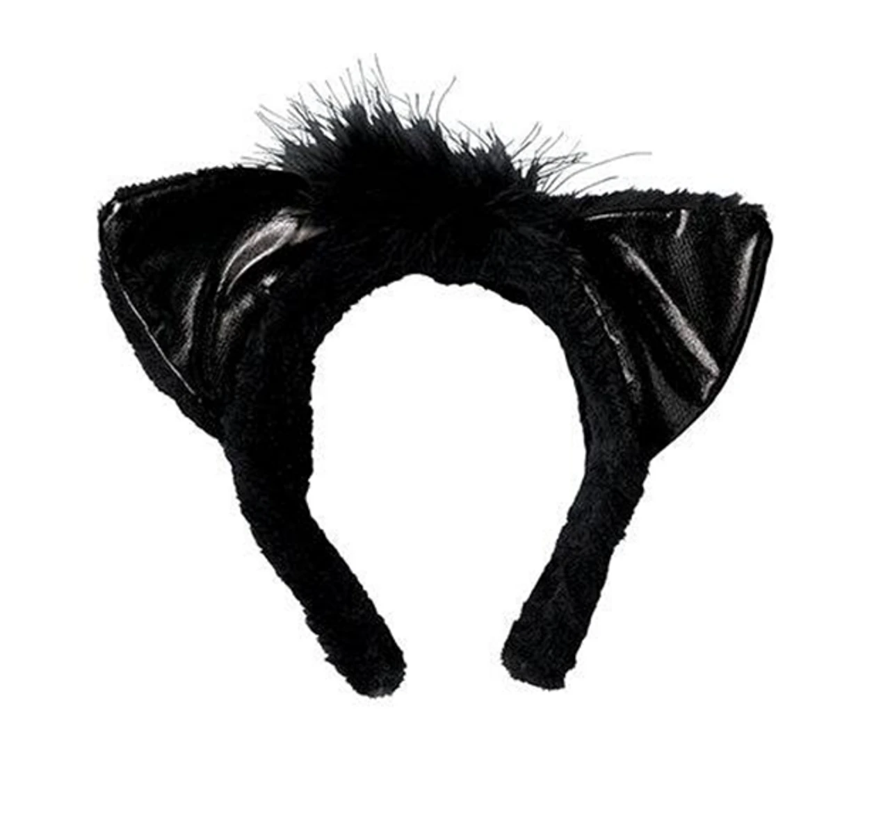 Fuzzy Black Cat Ears Headband | Animals | Accessories 1 Fuzzy Black Cat Ears Headband | Animals | Accessories