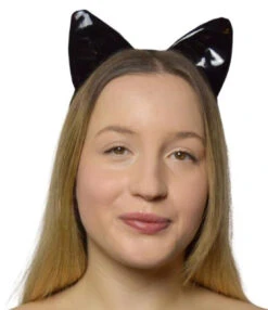 Leatherlike Cat Ears Headband | Animals | Accessories