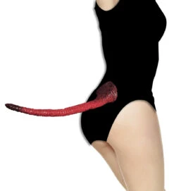 Red And Black Costume Devils Tail | Angels And Devils | Hats And Headpieces