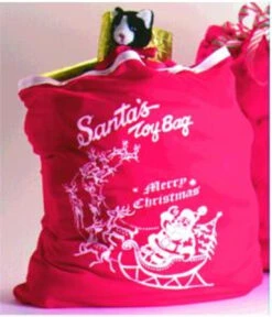 Santa Sack Red Tricot | Christmas | Seasonal Accessories