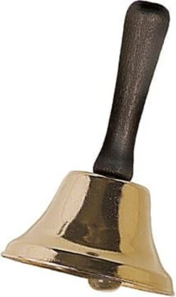 Santa Hand Bell 2.5 Inches | Christmas | Seasonal Accessories