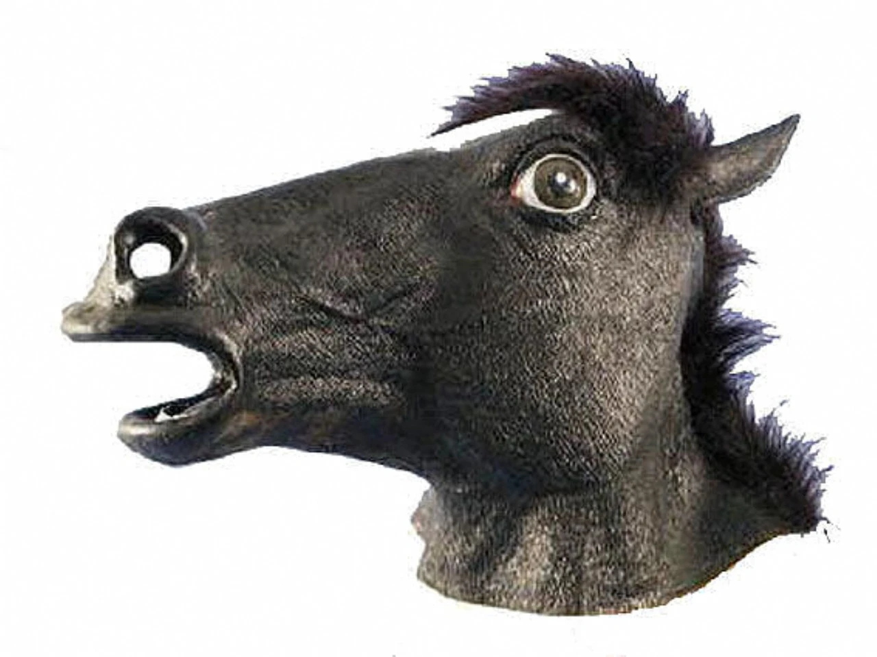 Black Horse Latex Animal Mask | Animal Masks 1 Black Horse Latex Animal Mask | Animal Masks