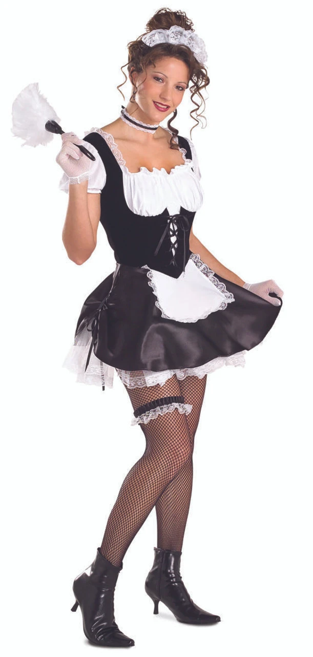 French Maid Costume | Jobs | Womens Costumes 1 French Maid Costume | Jobs | Womens Costumes