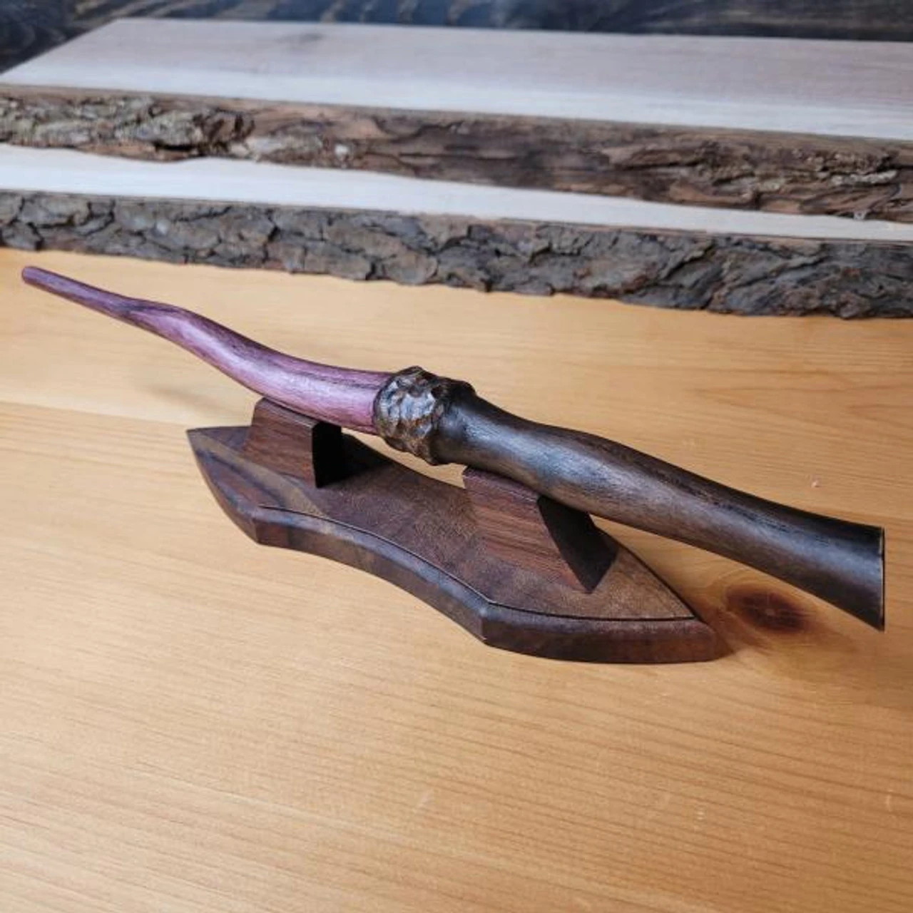 Ash Wand 11.25in | Fantasy By Numbers | Artisan Crafted Items 1 Ash Wand 11.25in | Fantasy By Numbers | Artisan Crafted Items