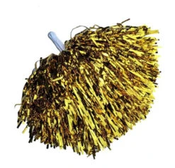Cheerleader Gold Thick Pompoms | Jobs | Accessories