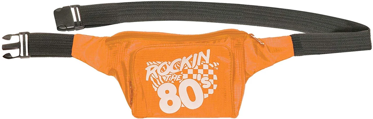 Orange 80s Fanny Pack | 1980s | Accessories 1 Orange 80s Fanny Pack | 1980s | Accessories