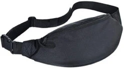 Black Fanny Pack | 1980s | Accessories