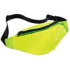 Neon Yellow Transparent Fanny Pack | 1980s | Accessories