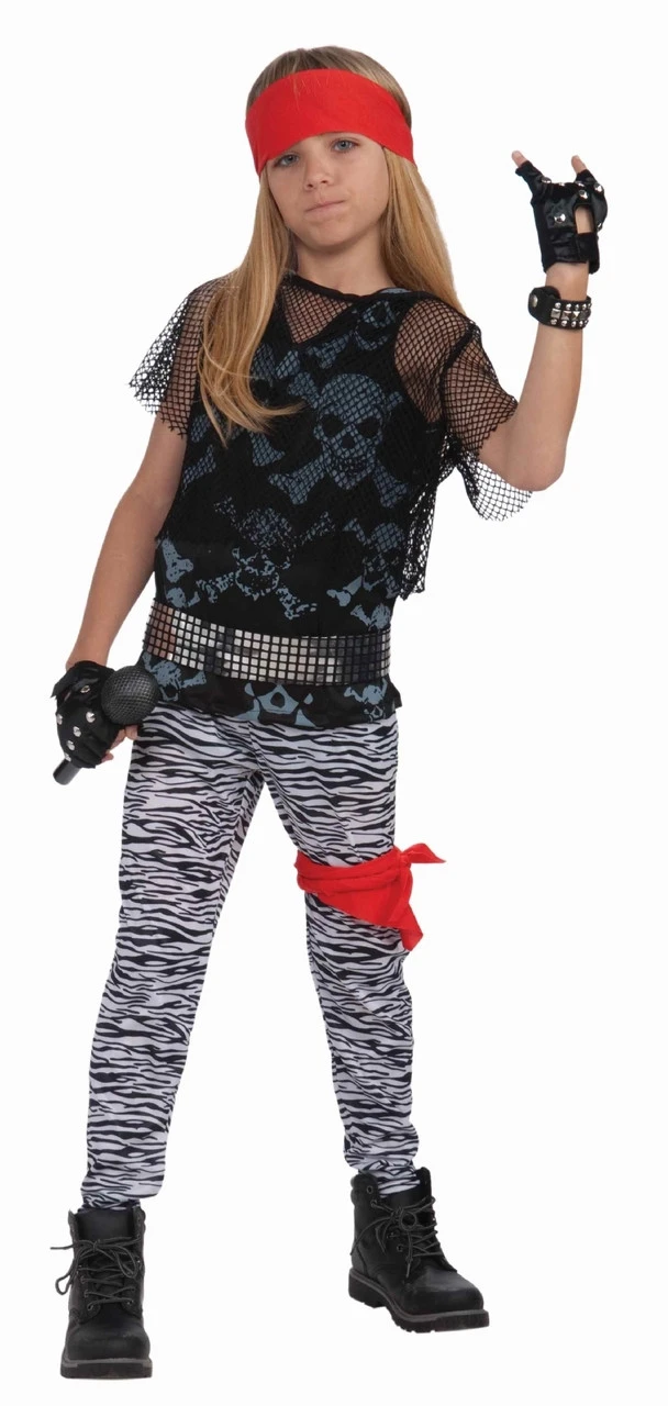 80s Rock Star Axl Rose Costume | 1980s | Childrens Costumes 1 80s Rock Star Axl Rose Costume | 1980s | Childrens Costumes