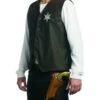 Gold Cowboy Gun With Holster And Badge | Western | Play Weapons | Accessories