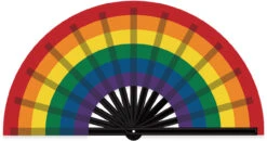Rainbow Clacker Fan | Pride | Accessories