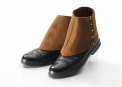 Brown Adult Spats | 1920s | Accessories