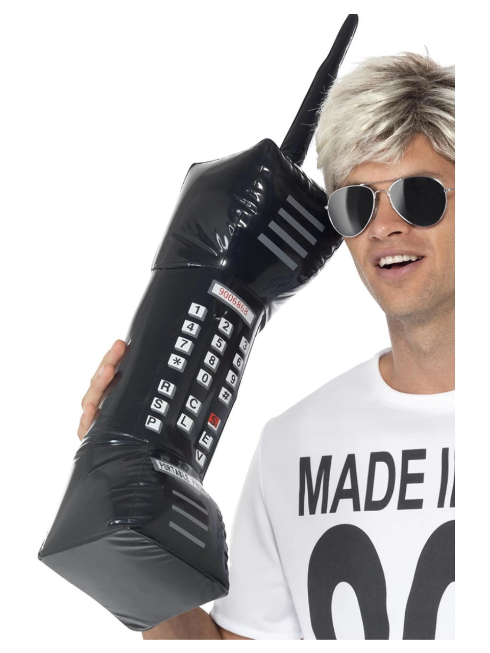 80s Retro Inflatable Brick Cell Phone | 1980s | Accessories 1 80s Retro Inflatable Brick Cell Phone | 1980s | Accessories