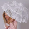 White Lace Parasol | Victorian | Accessories