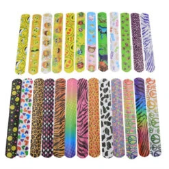 Snap Bracelet Style Assortment 25 Pack | 1980s | Accessories