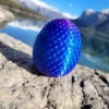 Small Twilight Dragon Egg | Fantasy By Numbers | Artisan Crafted Items