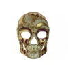 Gold & Purple Cracked Mosaic Skull Mask | Masquerade | Accessories