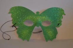Neon Green Butterfly Mask | Masquerade | Accessories