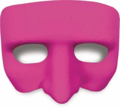 Gonzo Black Light Reactive Half Mask | Masquerade | Accessories -The Costume Shop 590Q595 PK 36679.1727197097