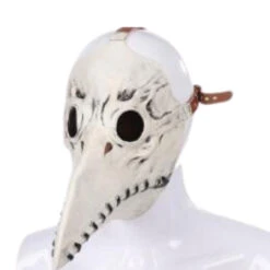 White Plague Doctor Latex Mask | Medieval | Accessories