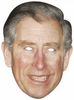 Prince Charles Paper Mask | Royal Family | Accessories