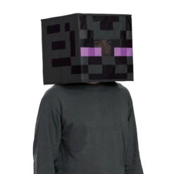 Minecraft Enderman Block Head Mask | Minecraft | Character Masks