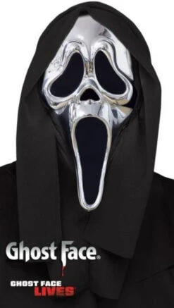 Scream Ghostface Chrome Mask | Scream | Accessories