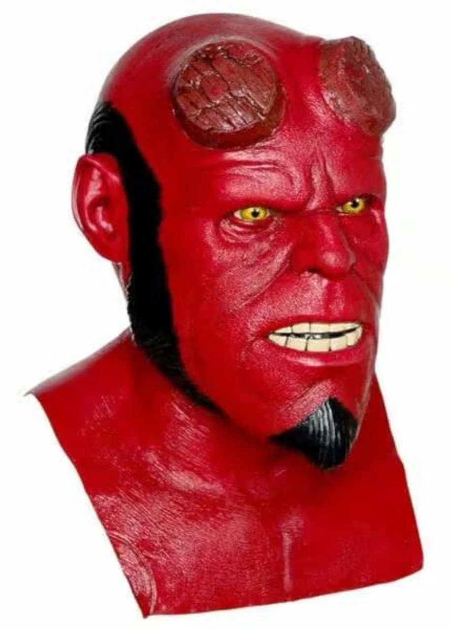 Hellboy II Latex Mask | Hellboy | Character Masks 1 Hellboy II Latex Mask | Hellboy | Character Masks