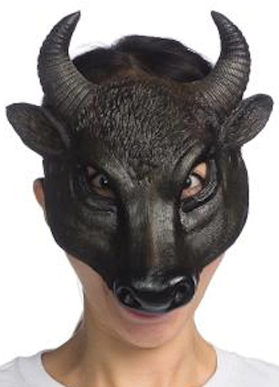 Black Bull Supersoft Animal Mask | Animal Masks 1 Black Bull Supersoft Animal Mask | Animal Masks