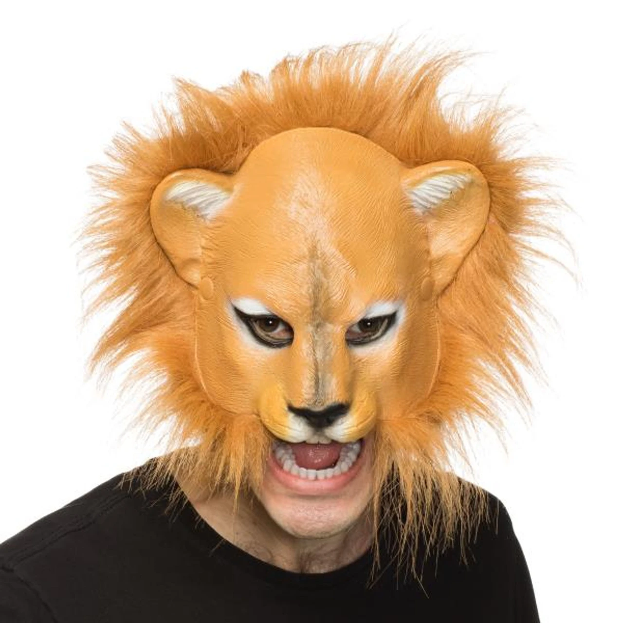 Lion With Plush Mane Supersoft Animal Mask | Animal Masks 1 Lion With Plush Mane Supersoft Animal Mask | Animal Masks