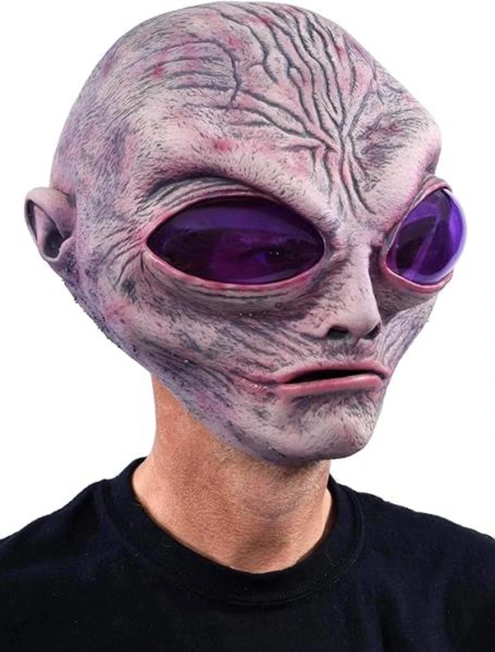 Grey Alien Latex Mask | Aliens | Sci-Fi Masks 1 Grey Alien Latex Mask | Aliens | Sci-Fi Masks