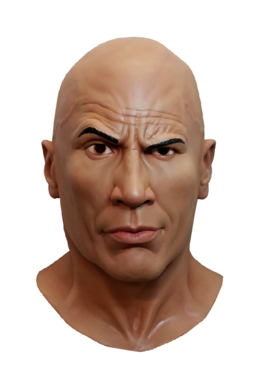 WWE The Rock Latex Mask | WWE | Accessories 1 WWE The Rock Latex Mask | WWE | Accessories
