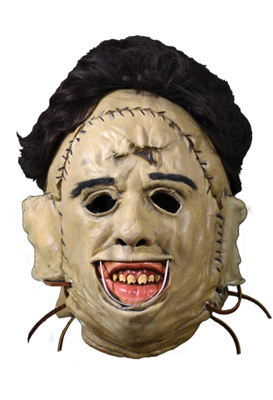 Texas Chainsaw Massacre Leatherface Mask | Texas Chainsaw Massacre 1974 | Masks | Accessories 1 Texas Chainsaw Massacre Leatherface Mask | Texas Chainsaw Massacre 1974 | Masks | Accessories