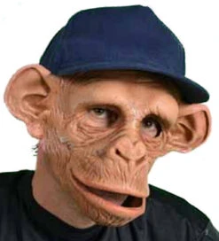 Chee-Chee Monkey Chimp Latex Mask With Hat | Animals | Animal Masks | Accessories