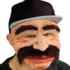 Robert No Dinero Old Man Latex Mask With Hat | Zagone Studios | Accessories