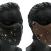 Leather Biker Face Mask | Steampunk | Accessories