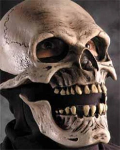 Death Skull Action Mask With Movable Mouth | Halloween | Accessories