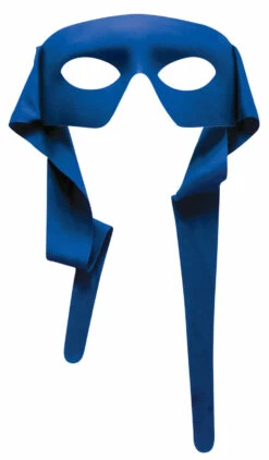 Superhero Masked Man With Ties Mask - 7 Colours | Masquerade | Accessories