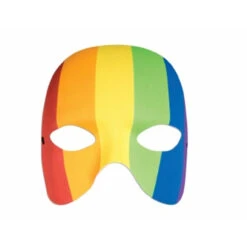 Rainbow Half Mask | Masquerade | Accessories