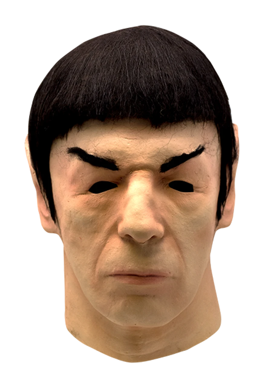 Star Trek The Original Series Spock Latex Mask | Star Trek | Accessories 1 Star Trek The Original Series Spock Latex Mask | Star Trek | Accessories
