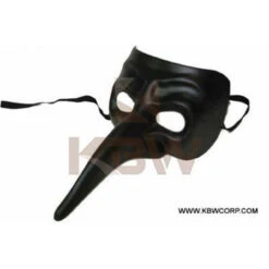 Black Bird Venetian Half Mask | Masquerade | Accessories