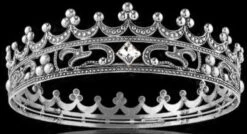 Silver Simple Crown | Crowns And Tiaras | Crowns And Tiaras