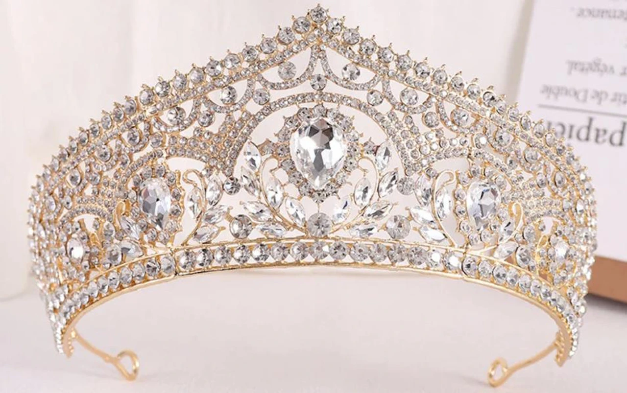 Anastasia Inspired Crown Gold | Crowns And Tiaras | Crowns And Tiaras 1 Anastasia Inspired Crown Gold | Crowns And Tiaras | Crowns And Tiaras