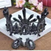 Black Fairy Crystal Crown | Crowns And Tiaras | Crowns And Tiaras