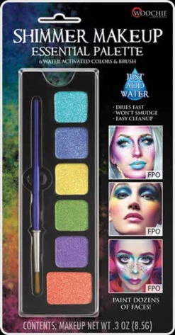 Essential Shimmer Makeup Palette | Woochie | Makeup