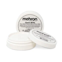 Clown White Cream Makeup 2 Oz | Mehron | Makeup