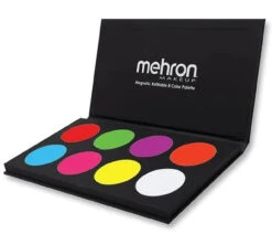 Paradise 8 Color Makeup Pallete Neon UV Glow | Mehron | Makeup