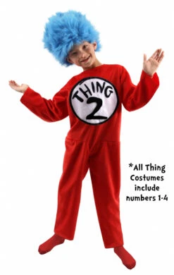 Thing 1 And Thing 2 Costume | Cat In The Hat | Childrens Costumes