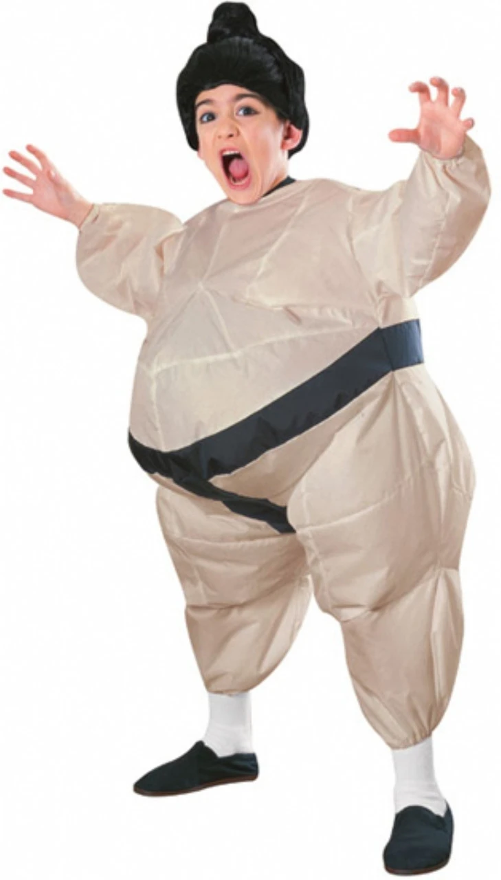 Sumo Inflatable Costume | Around The World | Childrens Costumes 1 Sumo Inflatable Costume | Around The World | Childrens Costumes