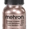 Metallic Powder 1 Oz Rose Gold | Mehron | Makeup